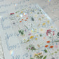 suatelier Flower Letter sticker