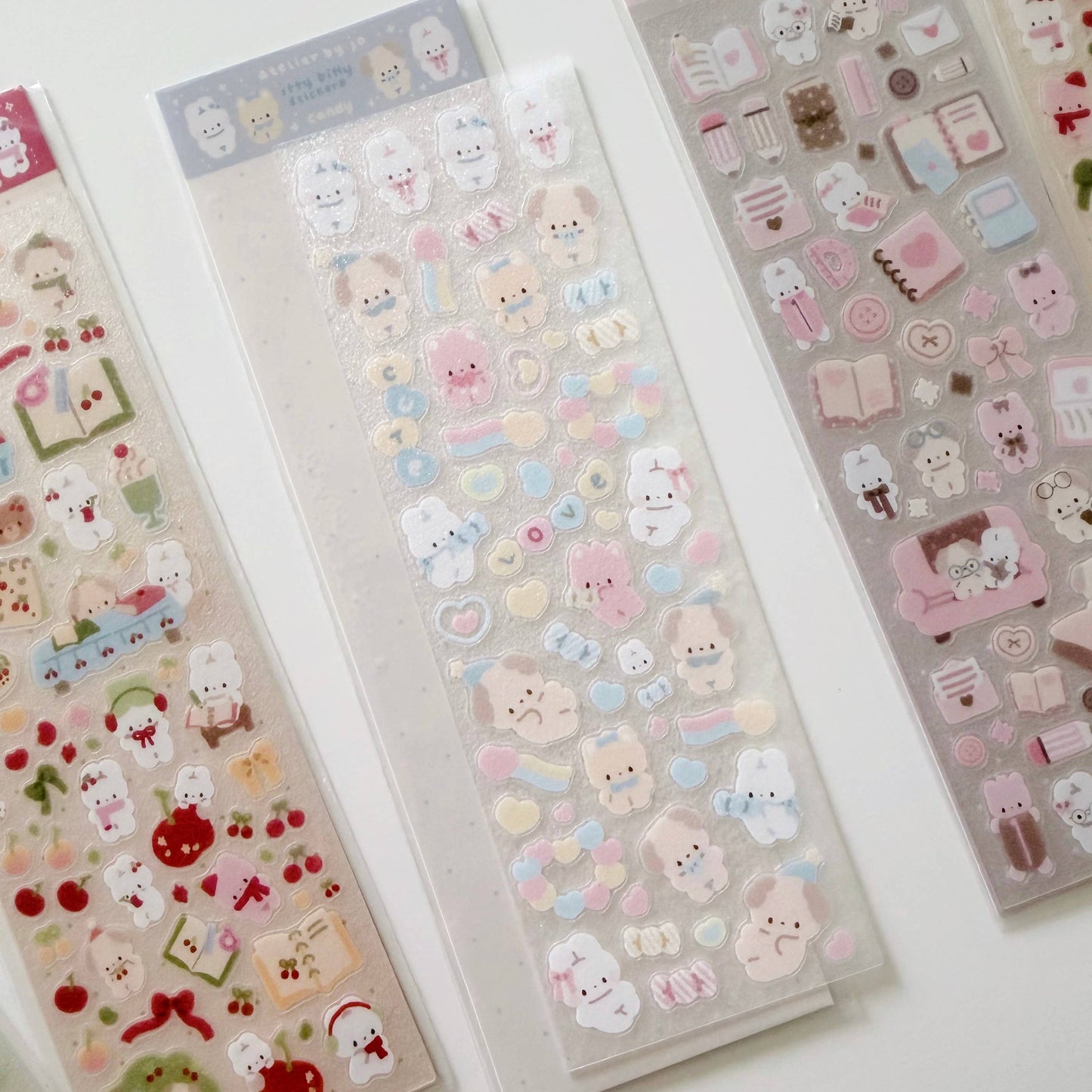 Atelier By Jo Teeny Tiny Glitter Sticker Sheet 2 vars