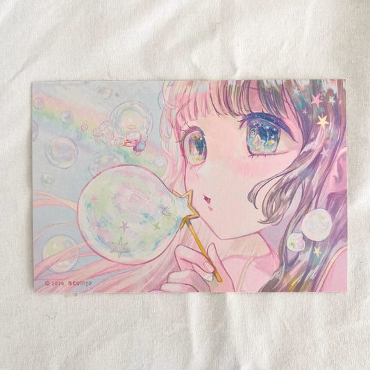 Meulnyo Bubbles in a Dream Postcard