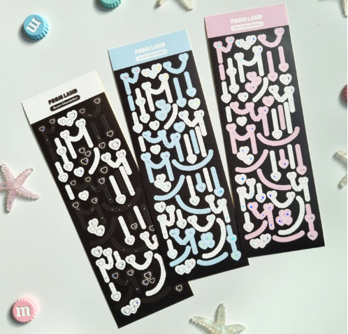 Hipromland Chandelier Sticker Set