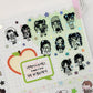 Jalsara Black & White Girls Kiss-Cut Tape