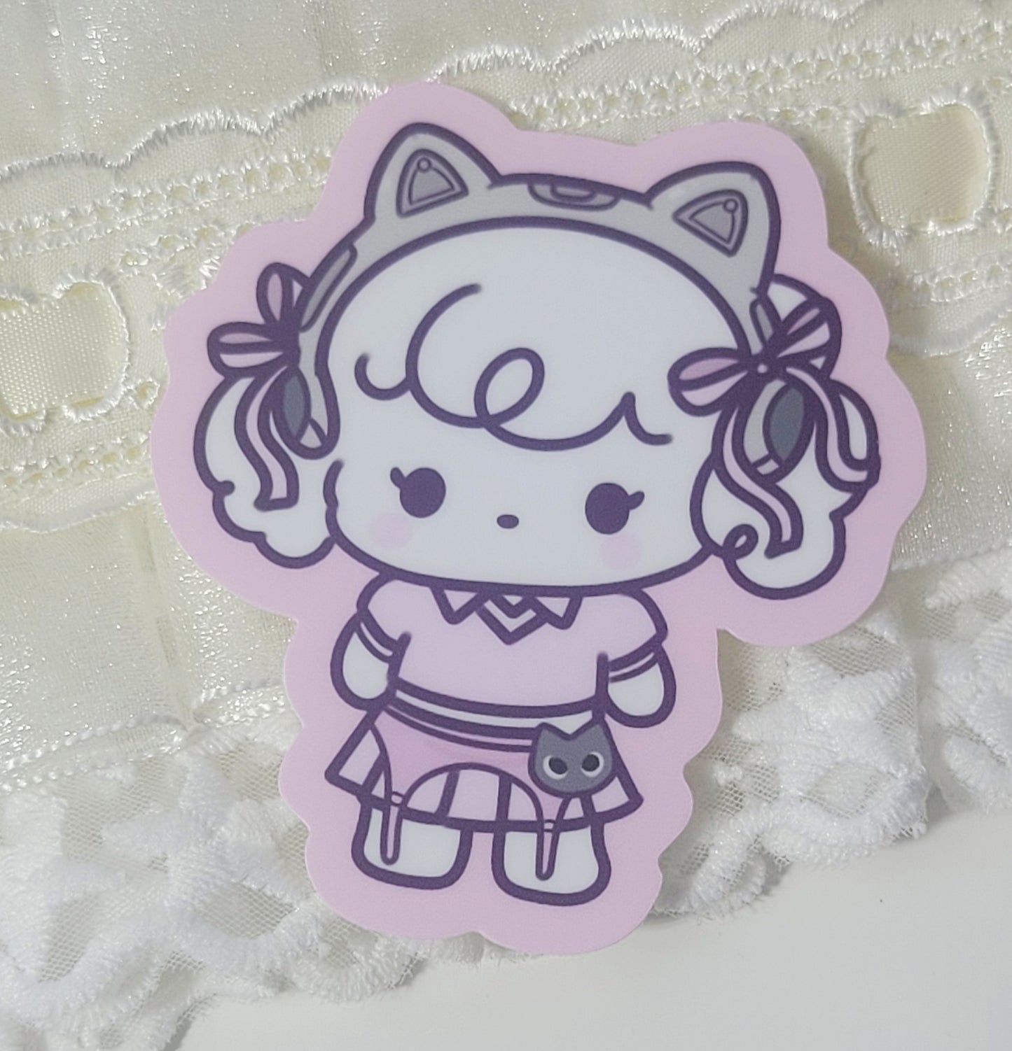 By. Sonya Little Sheep Durable Die-Cut Sticker