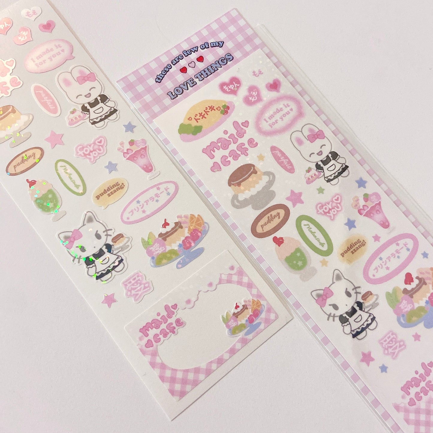 Love Things Maid Cafe Sticker