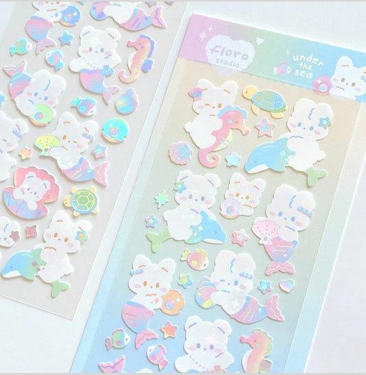 Floro studio under the sea sticker