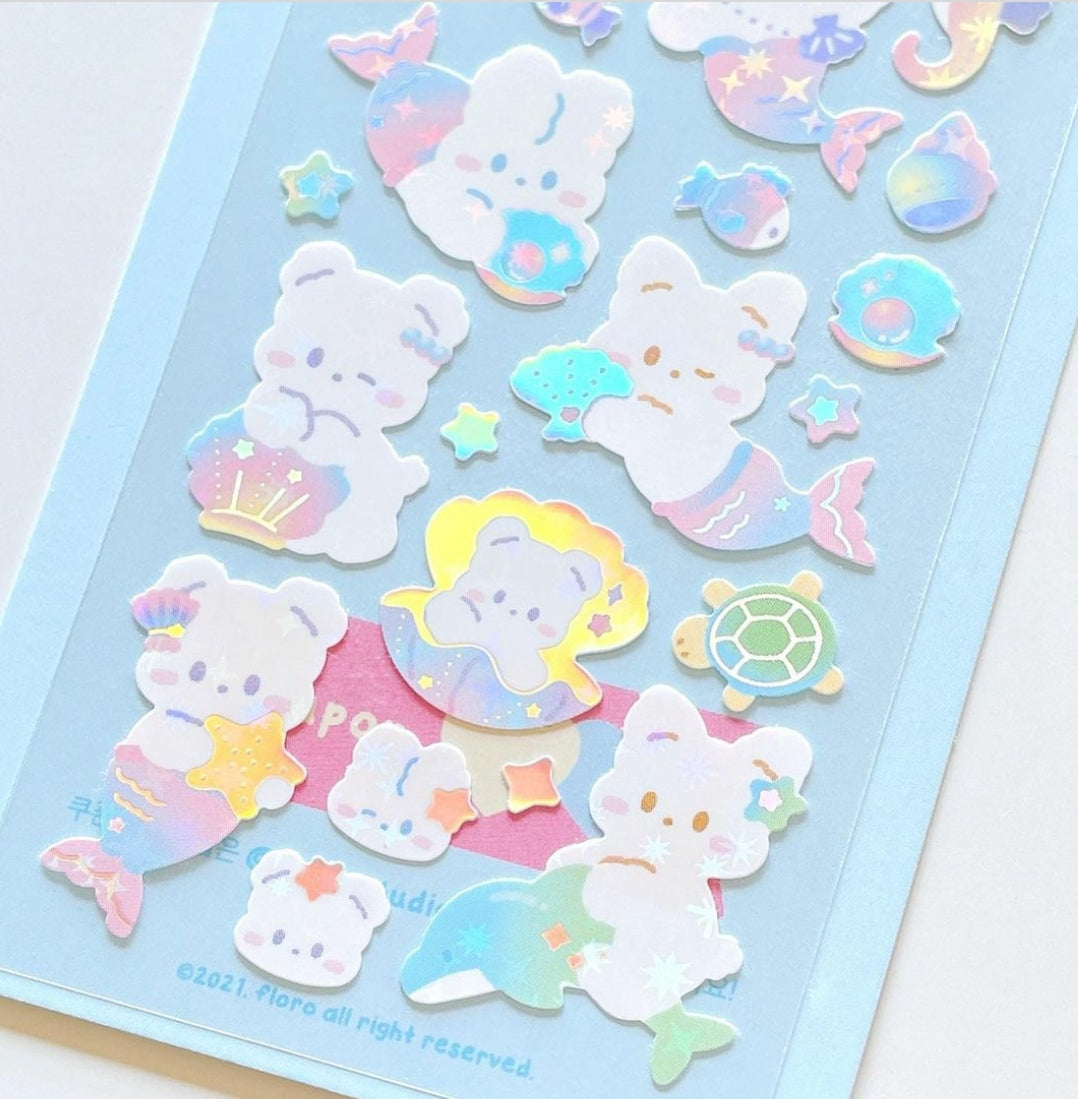 Floro studio under the sea sticker