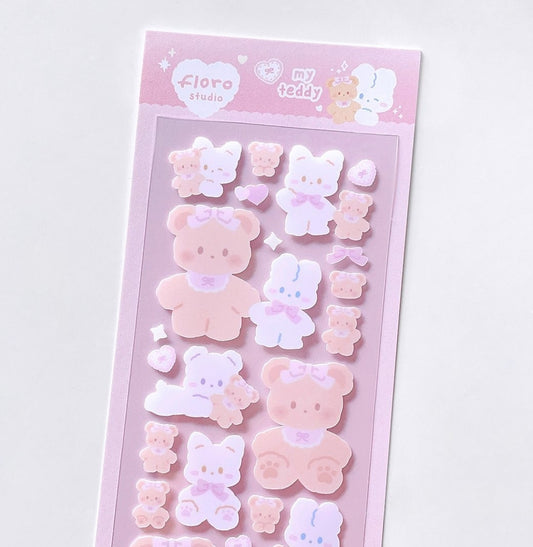 Floro Studio My Teddy Sticker
