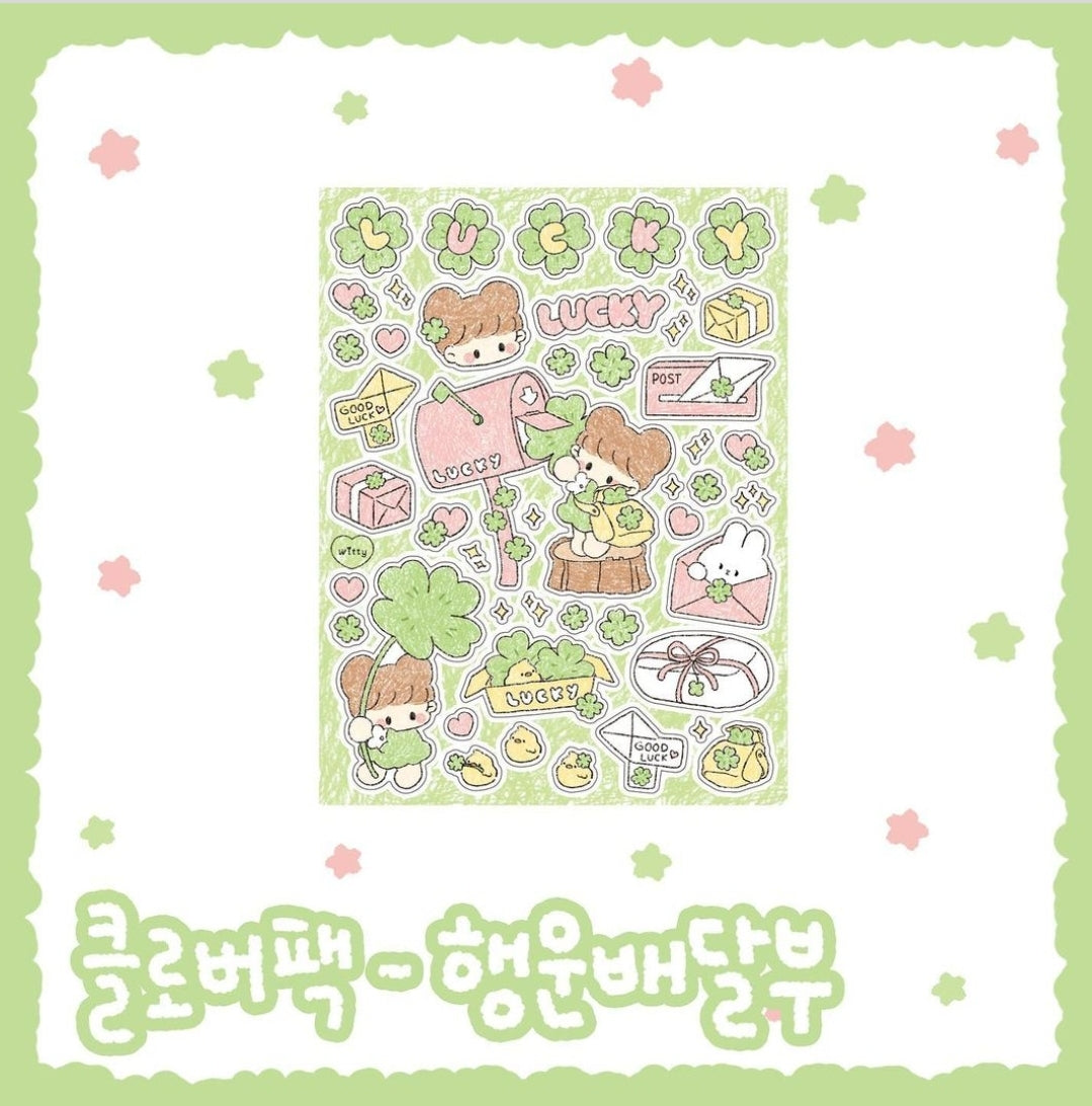 Cotton Danchoo Lucky Deliveries Sticker