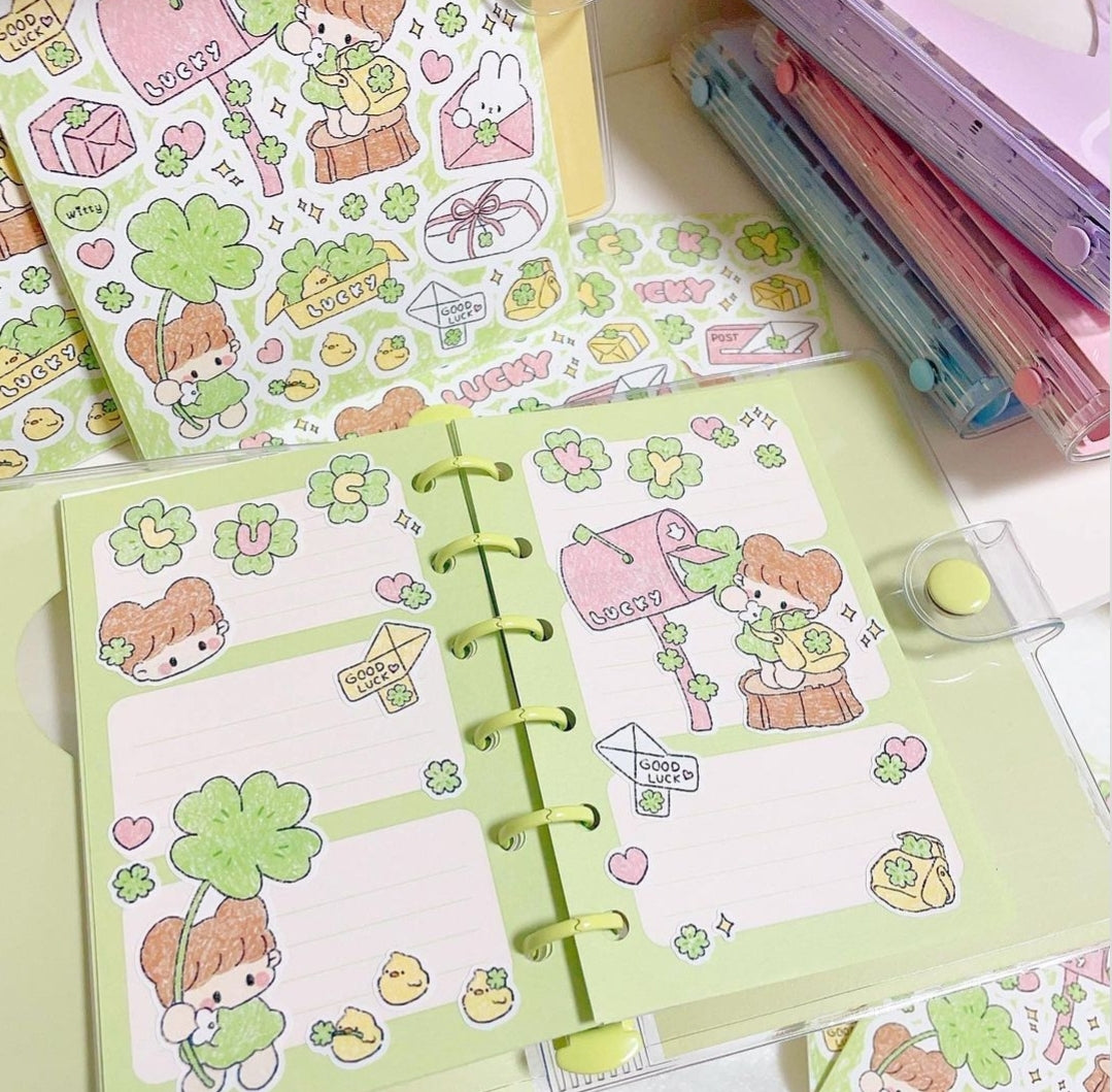 Cotton Danchoo Lucky Deliveries Sticker