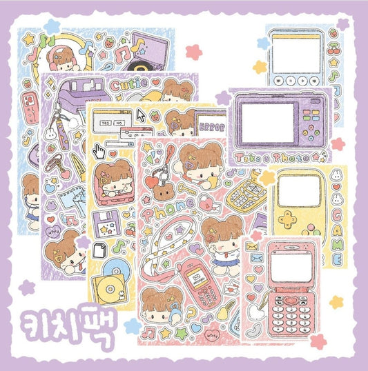 Cotton Danchoo Kitsch Sticker Pack