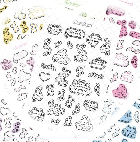 Hipromland Label Constellation Sticker Set