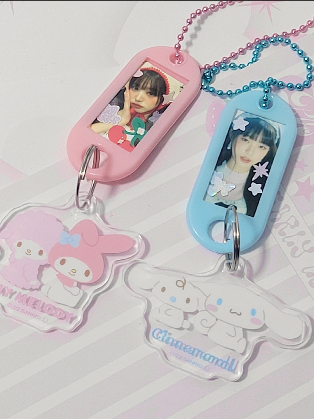 T's Factory- Sanrio Name Tag Key Holder My Melody Ver