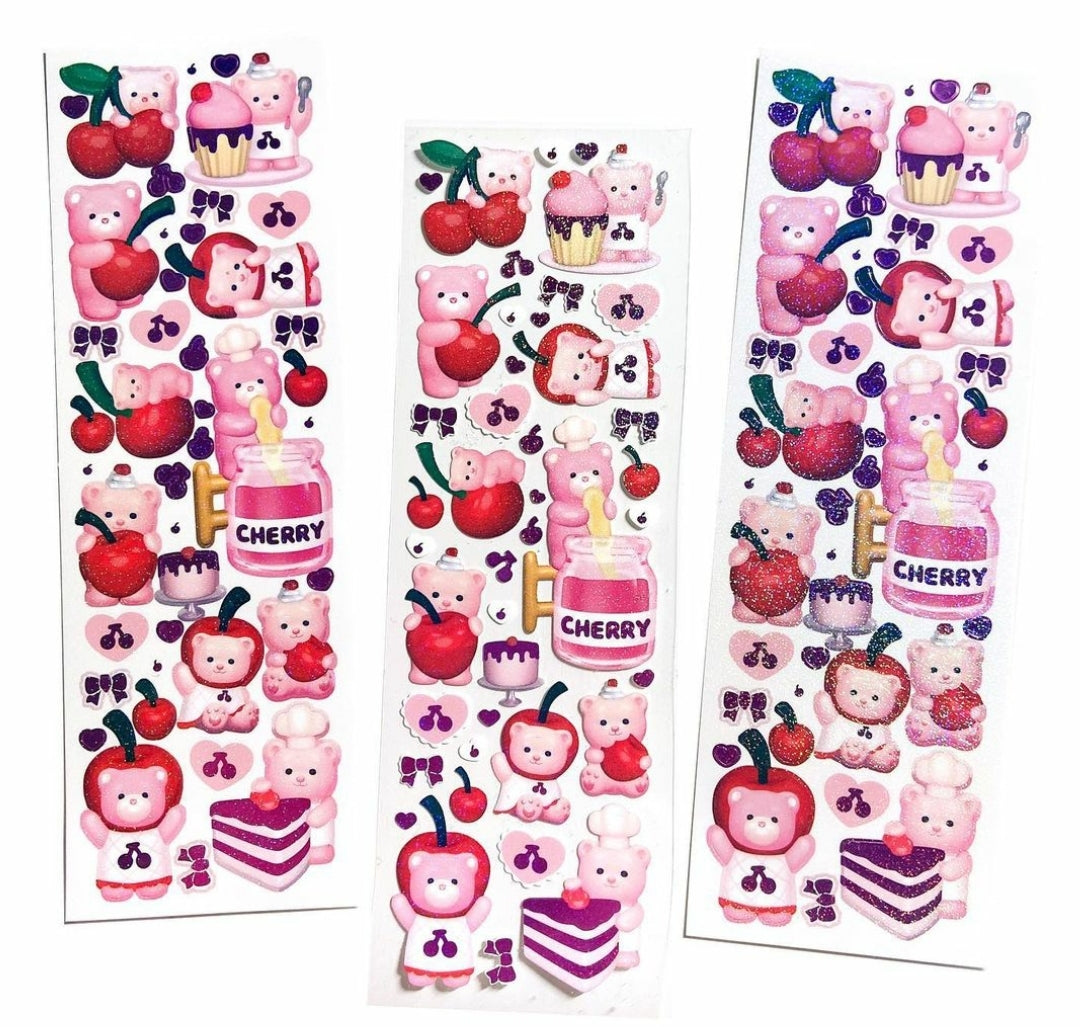 Moii ttoi cherry sticker