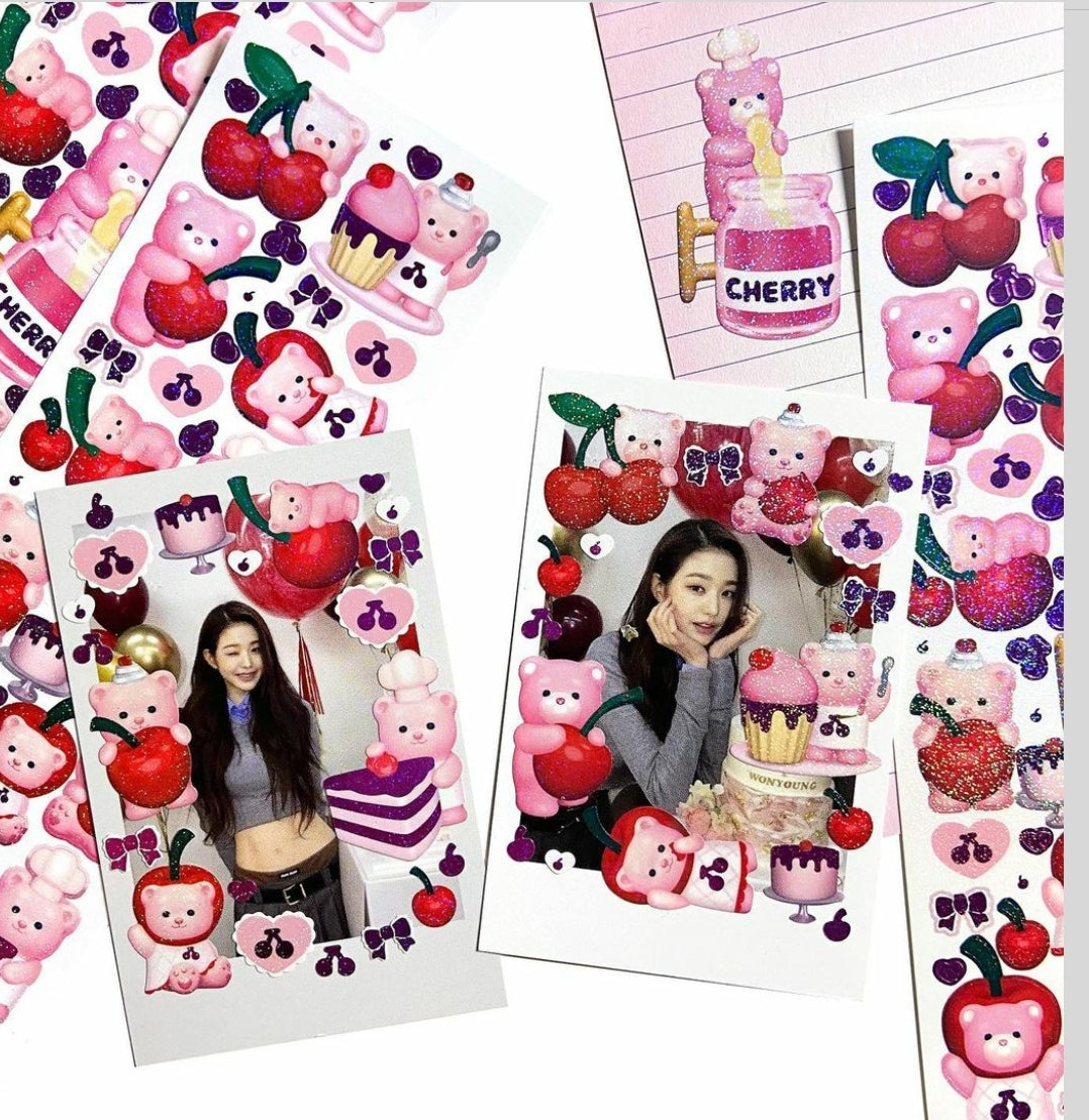 Moii ttoi cherry sticker