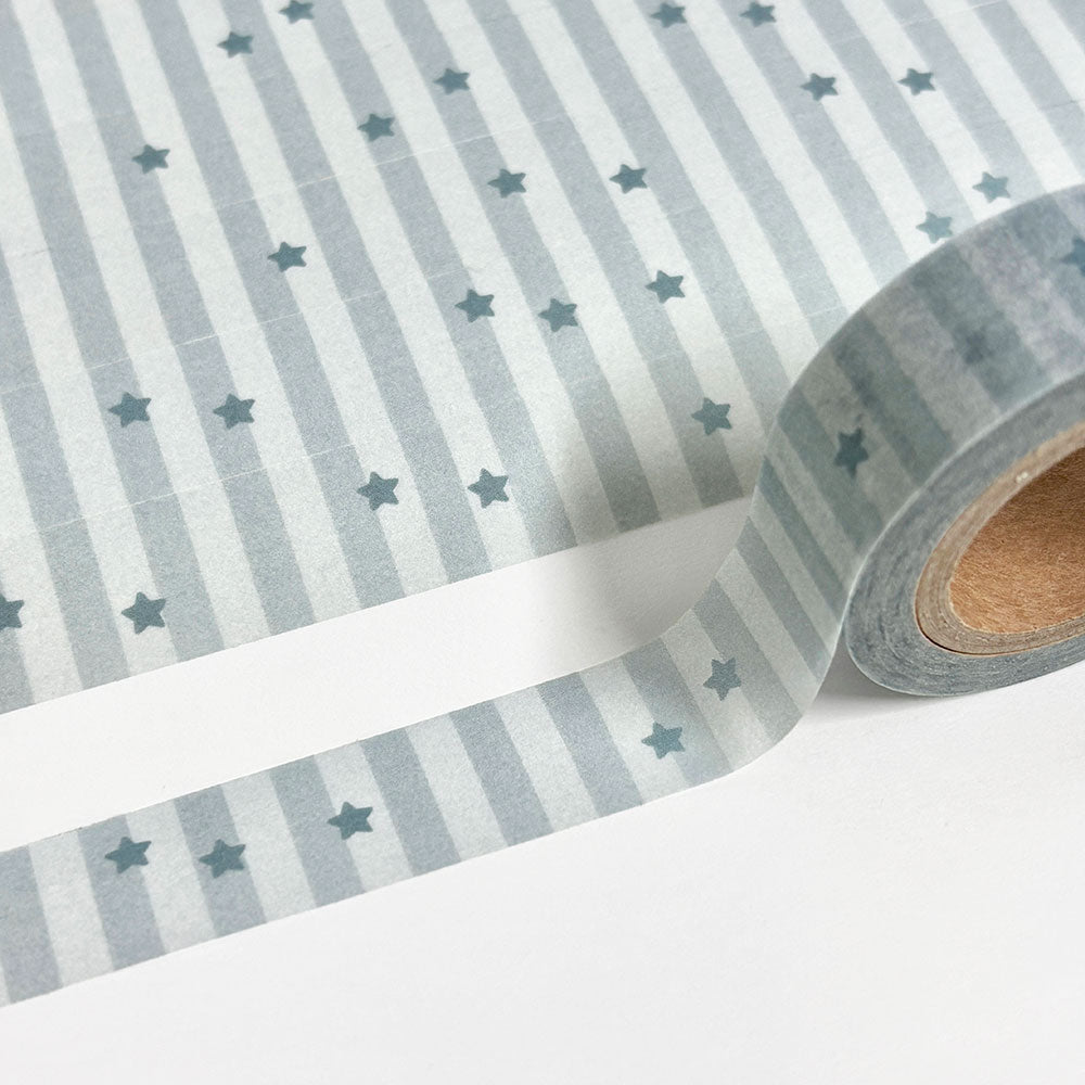 bitbybit blue grey stripped masking tape