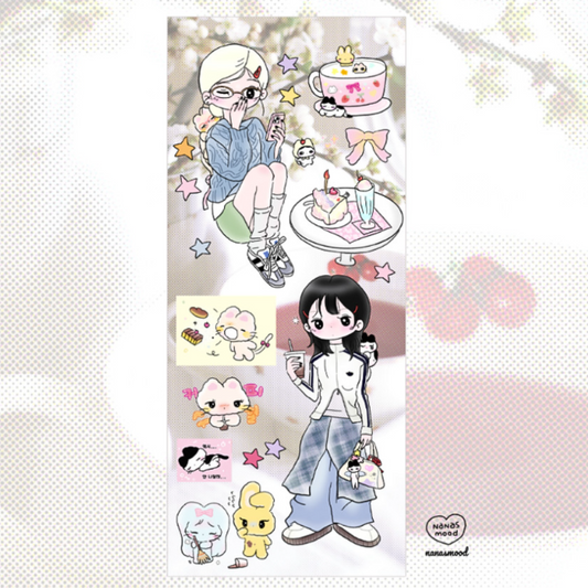 Nanasmood I just want to be just like that Sticker