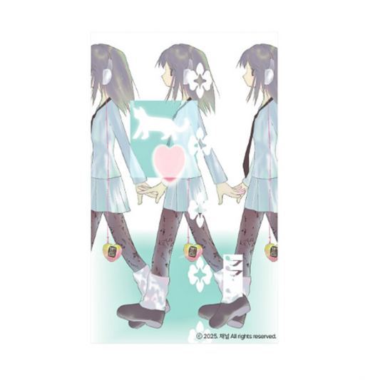 Chachaqwertyui Love Music Listening Postcard