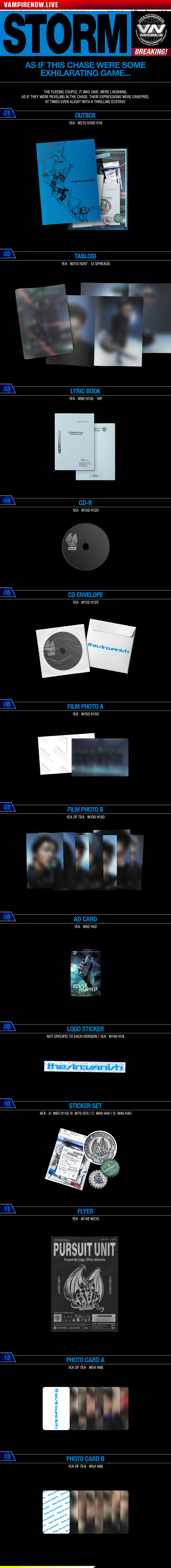 pre-order ENHYPEN - THE SIN : VANISH RANDOM VAR