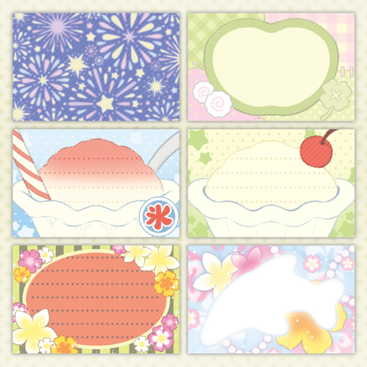 Sine Keem Summer Memo Sticker Pack