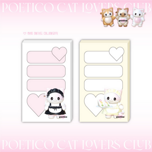 Poetico Maid Mini Memo Pad [2 vars]