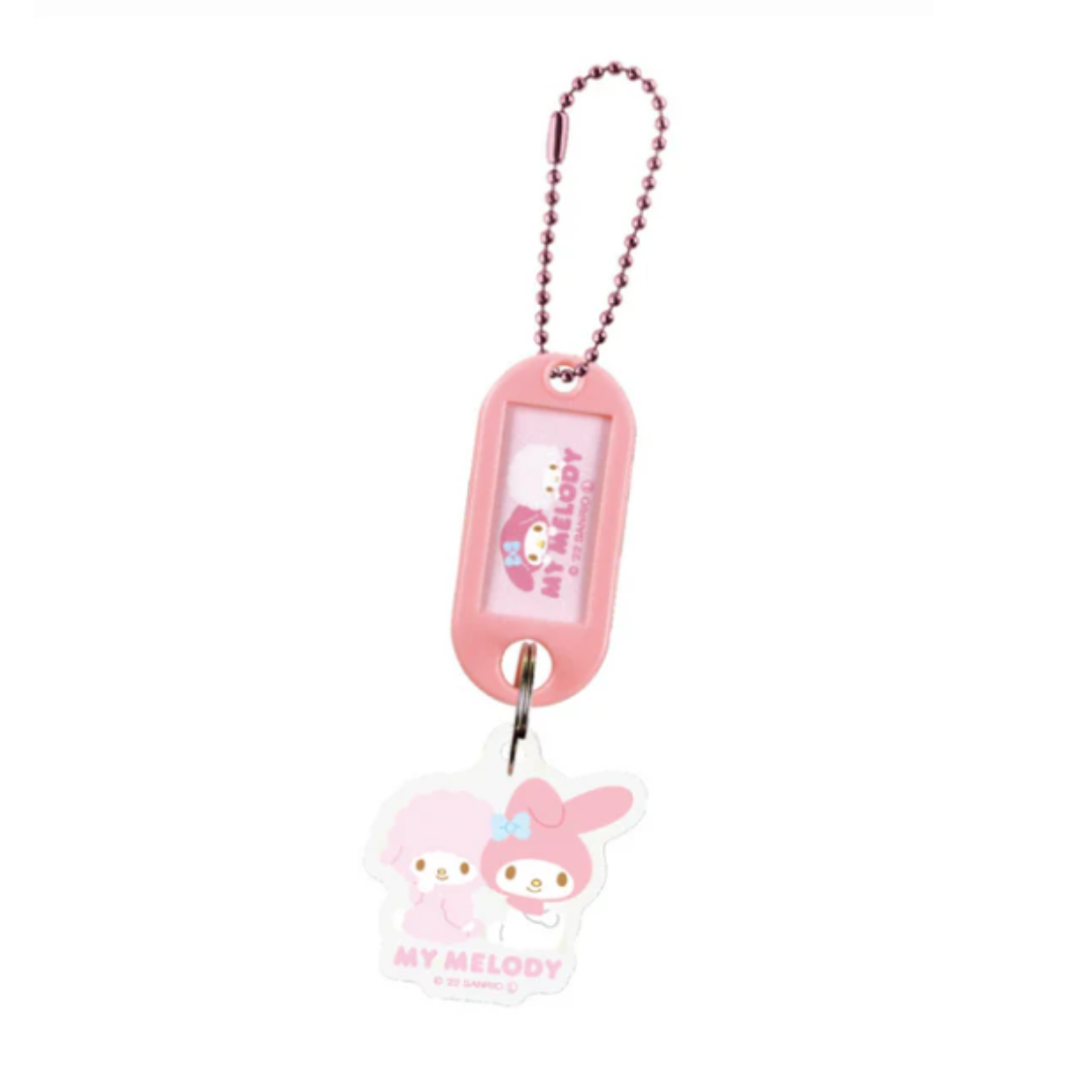 T's Factory- Sanrio Name Tag Key Holder My Melody Ver