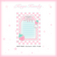 Kaya Candy Strawberry Renewal of love talisman Memo Pad