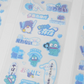 T'S Factory-  Hangyodon and Cinnamoroll Sanrio Sticker Sheet