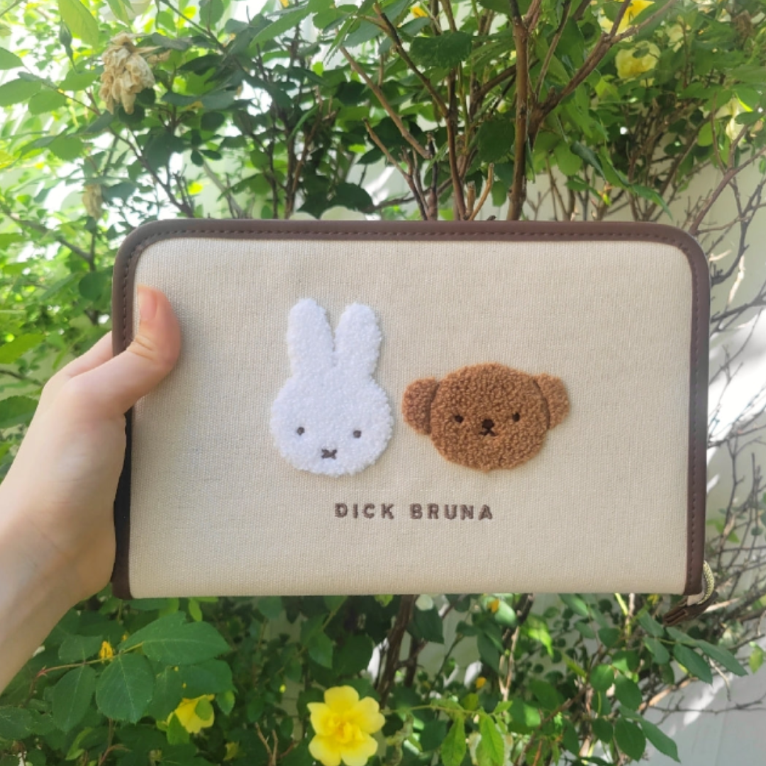 TANBAYA - Dick Bruna Chenille Series Miffy & Boris Free Case