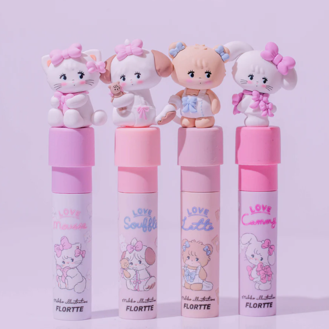 FLORTTE x Mikko Lip Cream: 4 shades