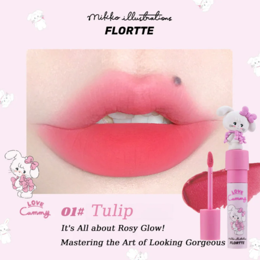 FLORTTE x Mikko Lip Cream: 4 shades