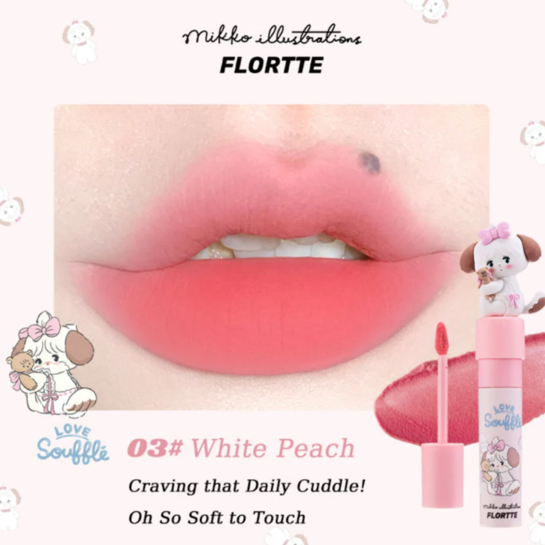 FLORTTE x Mikko Lip Cream: 4 shades