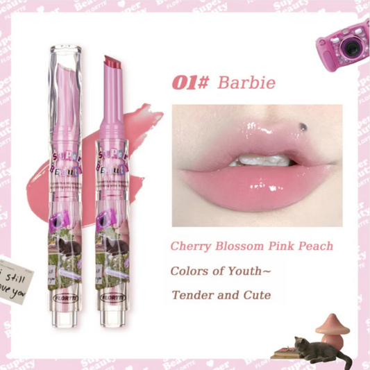 FLORTTE - Heart-shaped Lipstick - 3 Colors