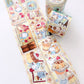 Atelier by Jo Pudding: Illustrative Glitter Sticker Roll Tape