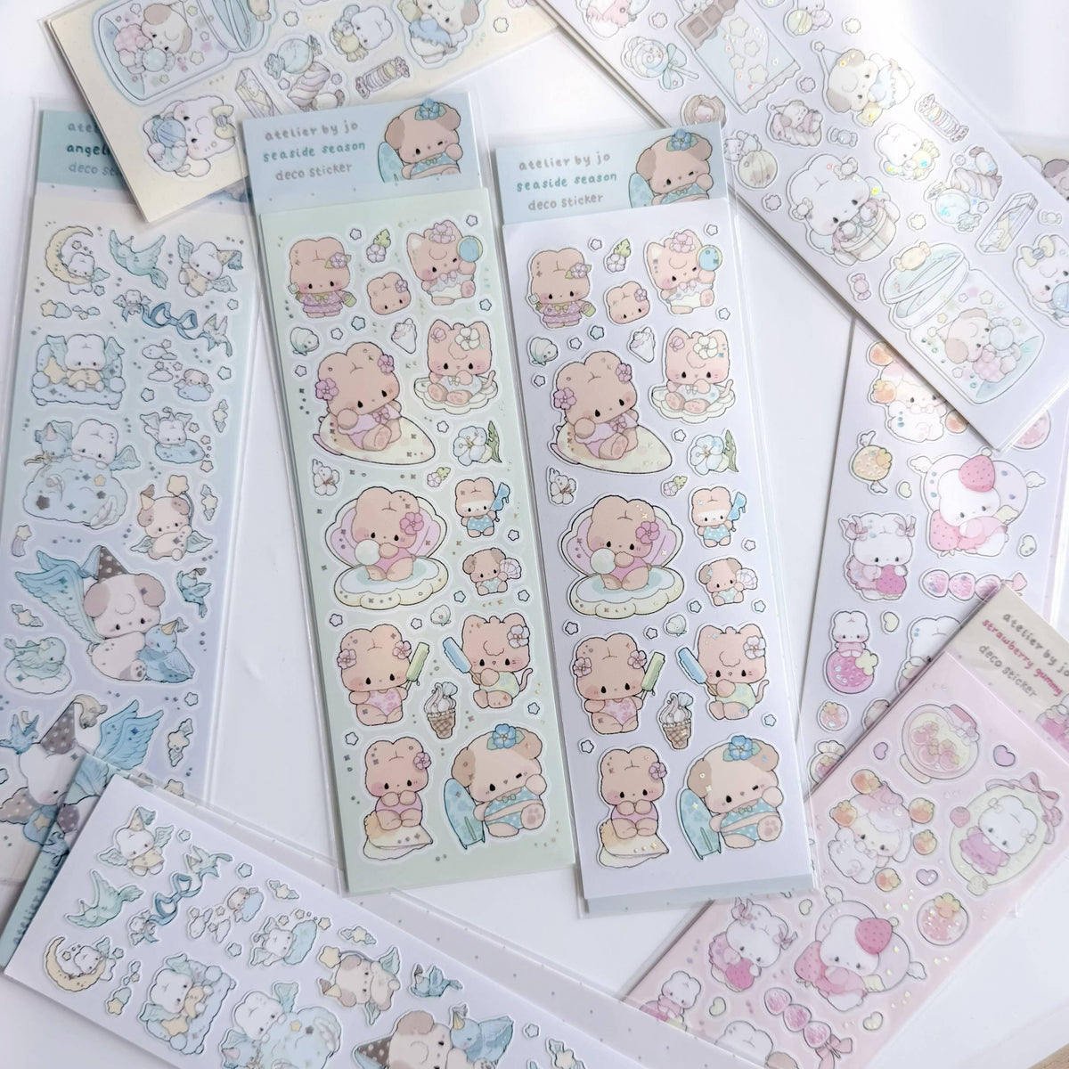 Atelier by Jo Seaside Season Deco Sticker Sheet