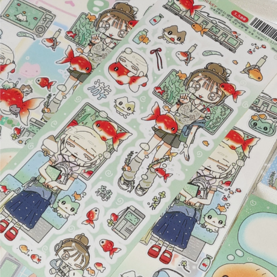 Ako, Aikong Fishbowl Kong! Sticker