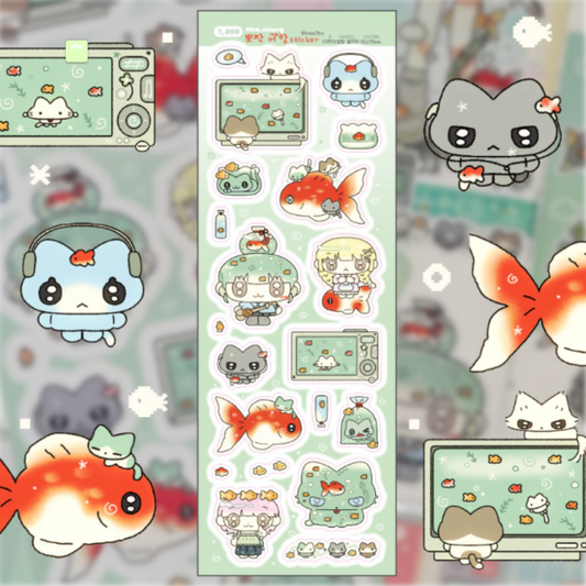 Ako, Aikong Pojak Fish Tank Sticker