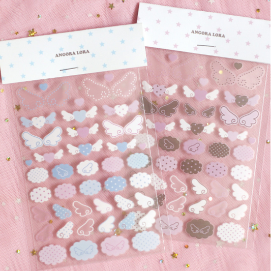 Angora Lora Transparent Angel Wings  (2 vars)