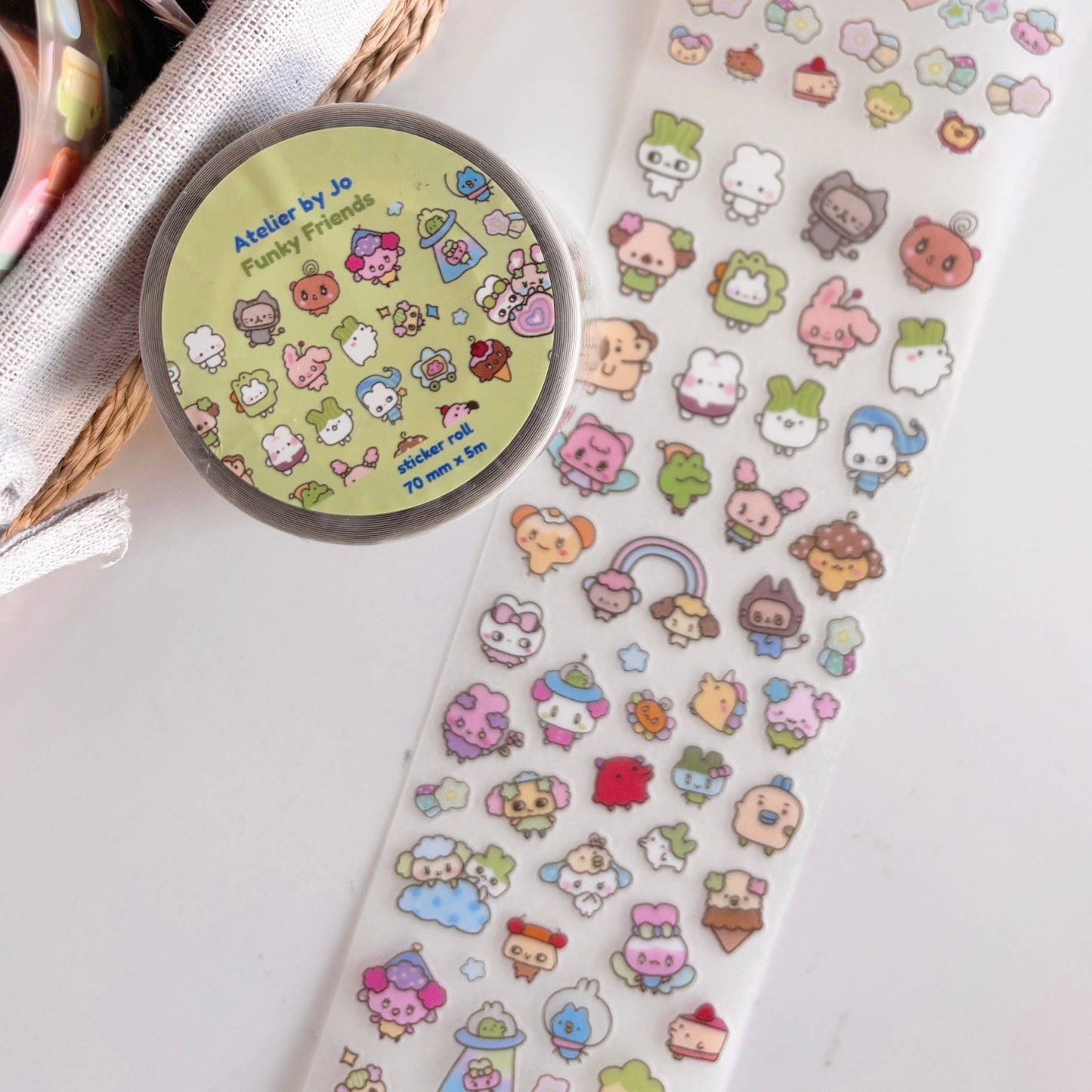 Atelier by Jo Large Sticker Rolls (4 vars)