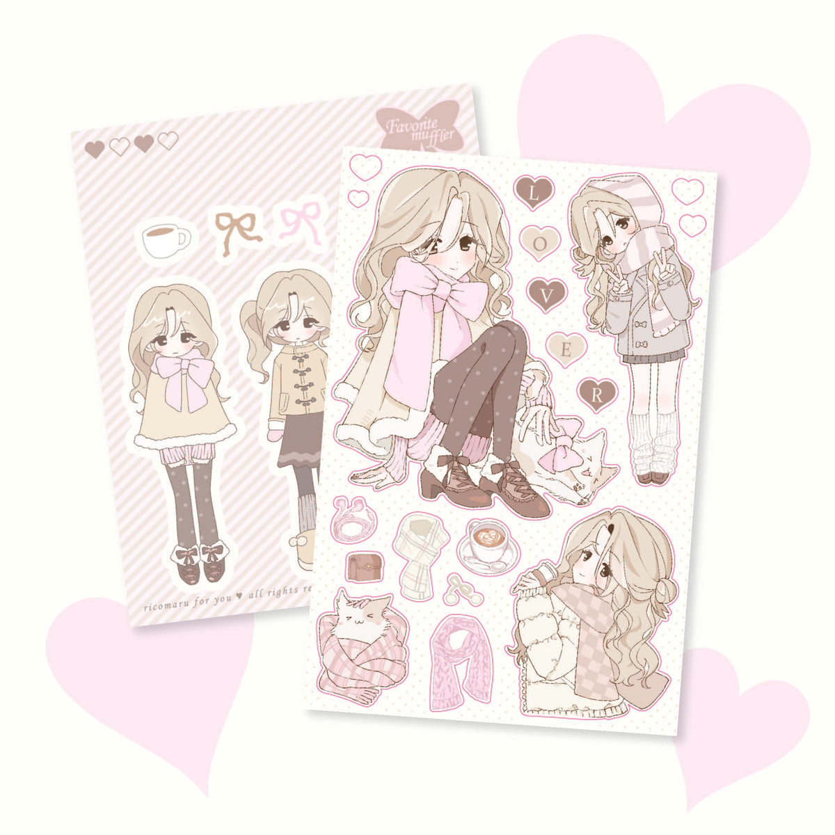 Rico_Maru  My Favorite Scarf Sticker