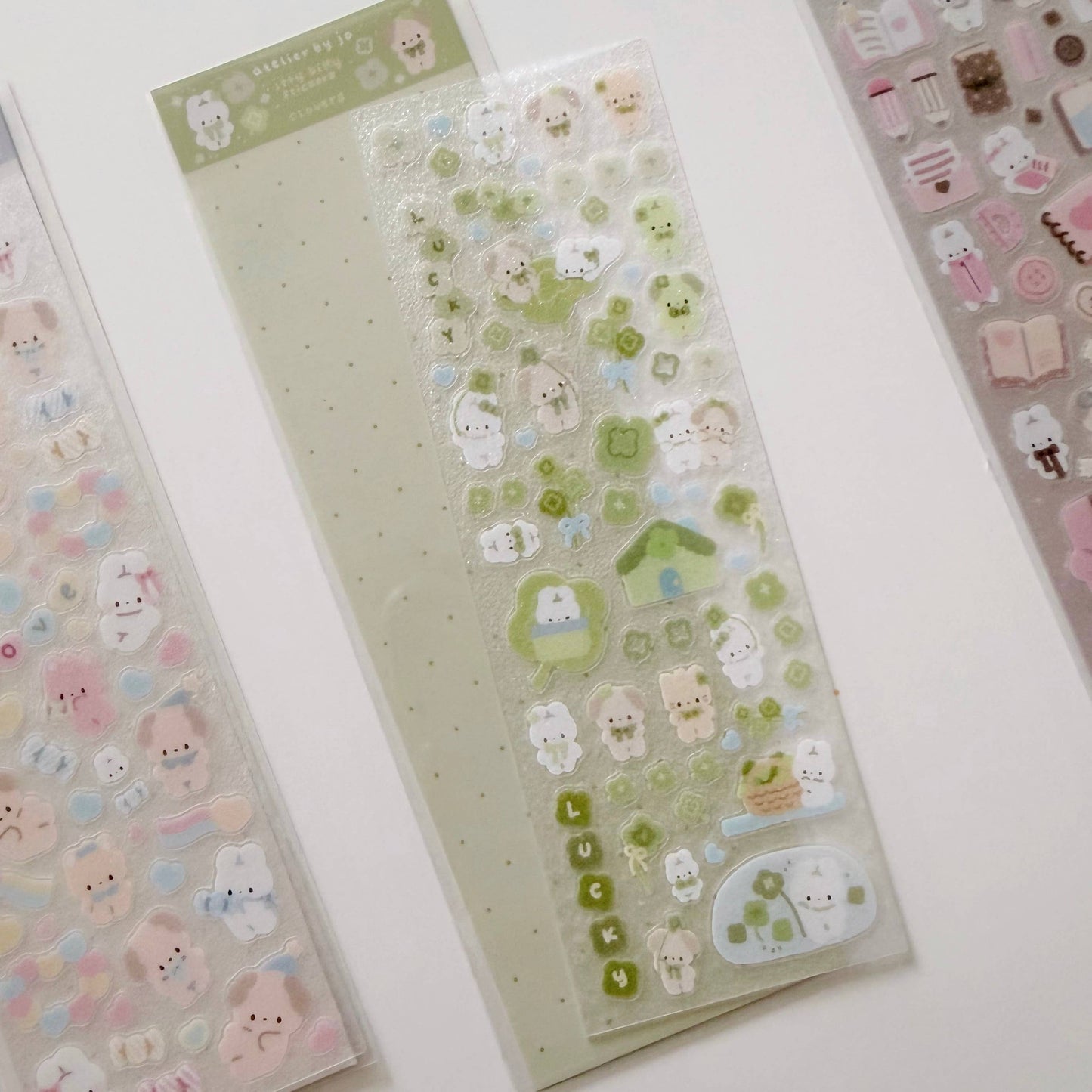 Atelier By Jo Teeny Tiny Glitter Sticker Sheet 2 vars