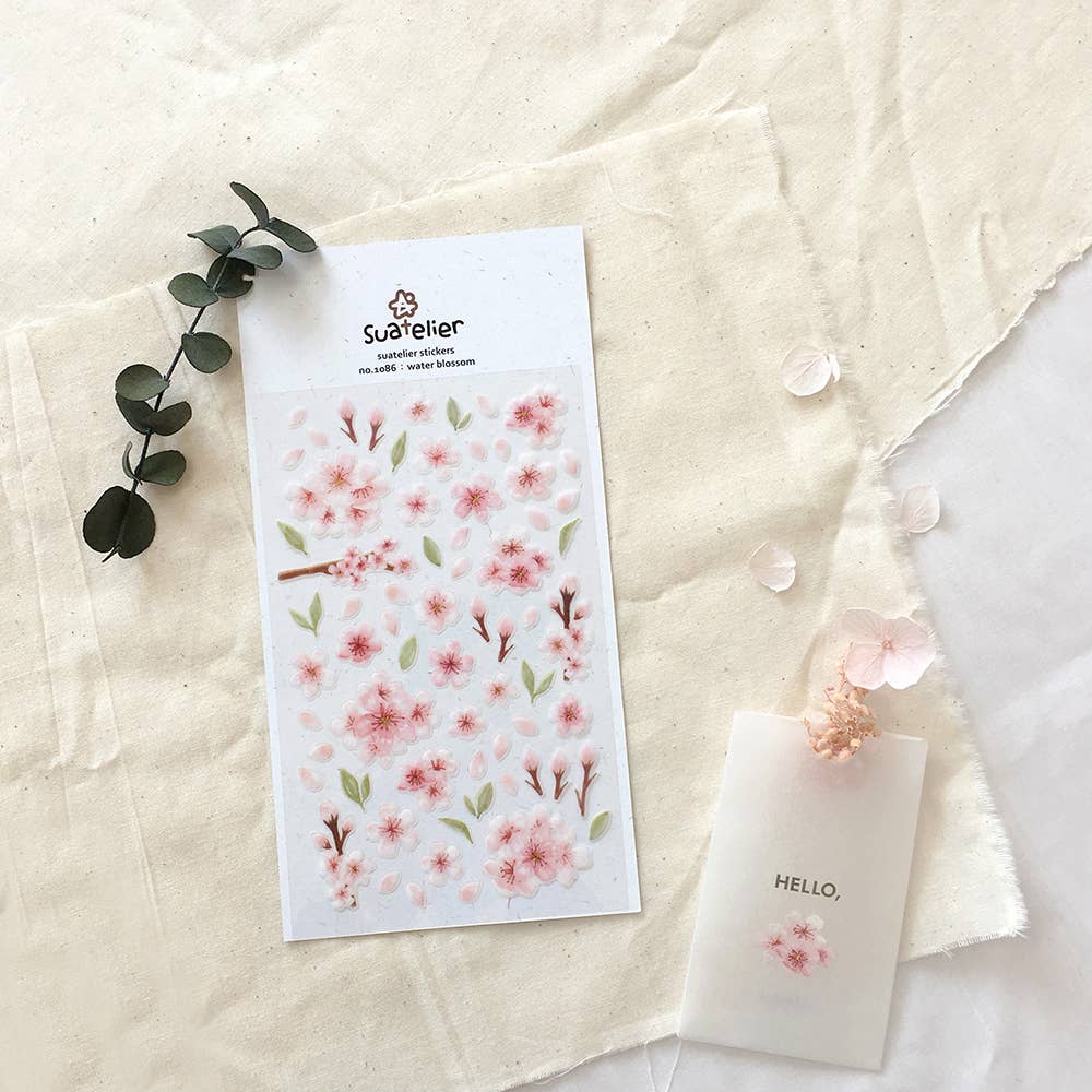 suatelier Water Blossom sticker