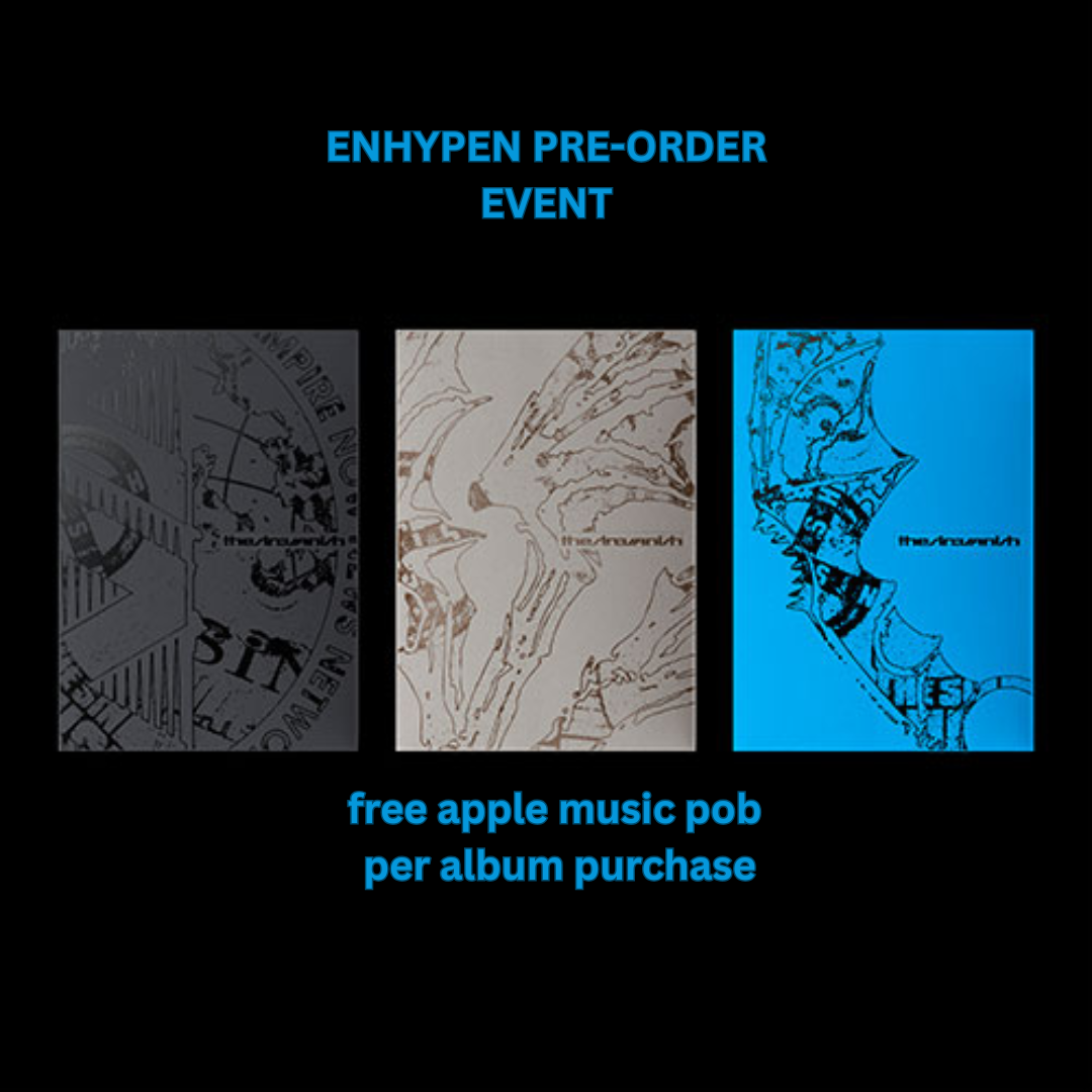 pre-order ENHYPEN - THE SIN : VANISH RANDOM VAR