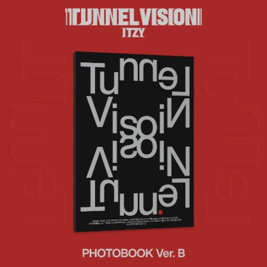 ITZY Tunnel Vision VER B. Photobook Album