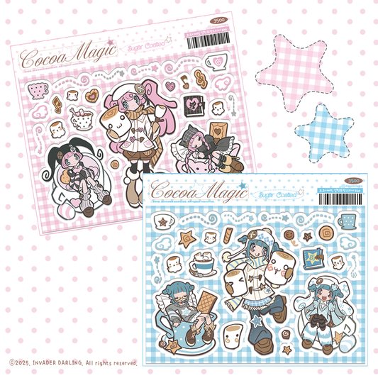 Invader Darling Cocoa Magic Sugar Coated Sticker (2 vars)