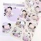 Atelier by Jo Enchanted: Large Washi Sticker Sheet