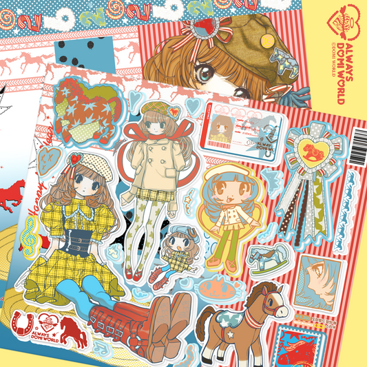 DOMI World Year of the Horse Sticker