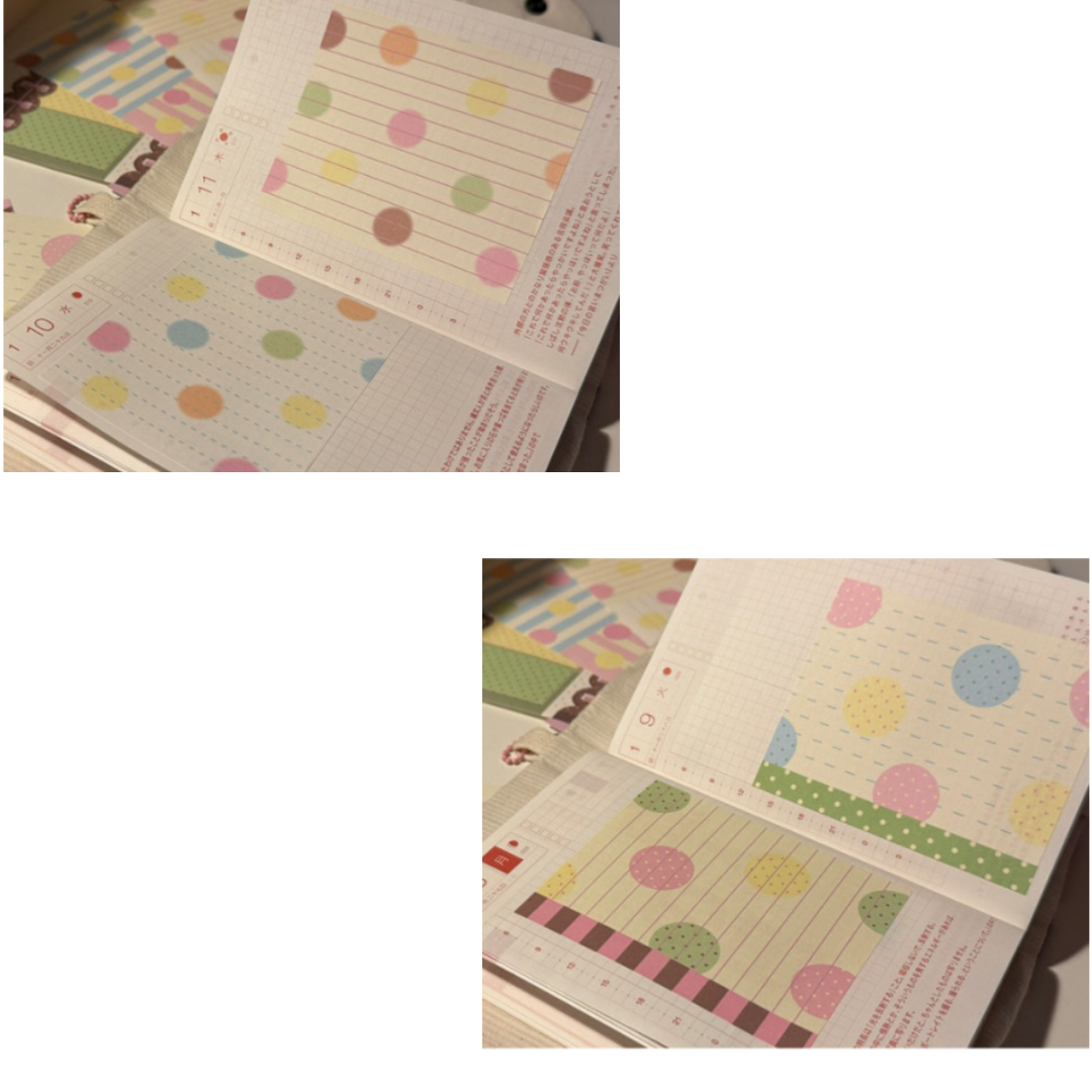 IO Studio Candy Square Imitation Paper Sticker Set