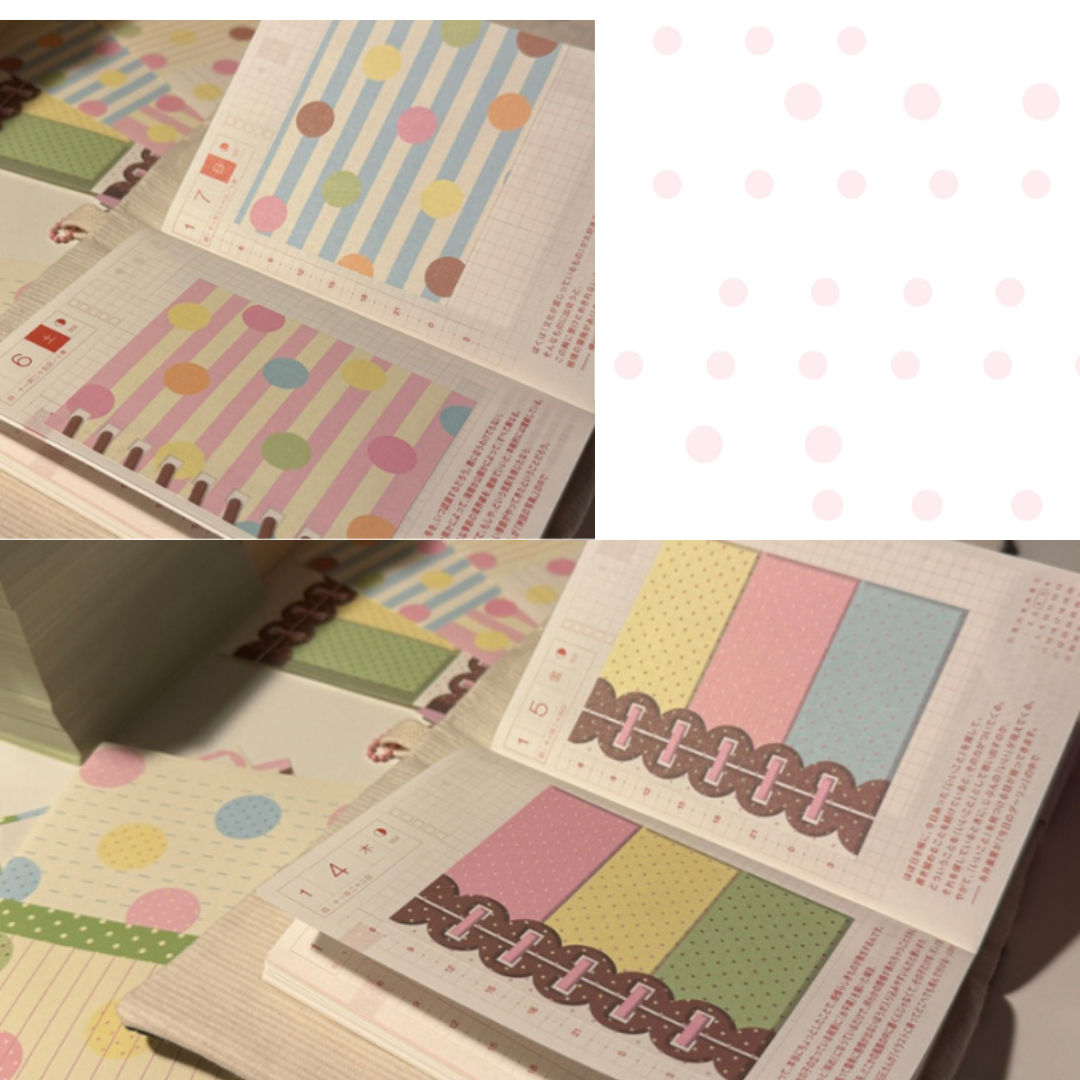 IO Studio Candy Square Imitation Paper Sticker Set