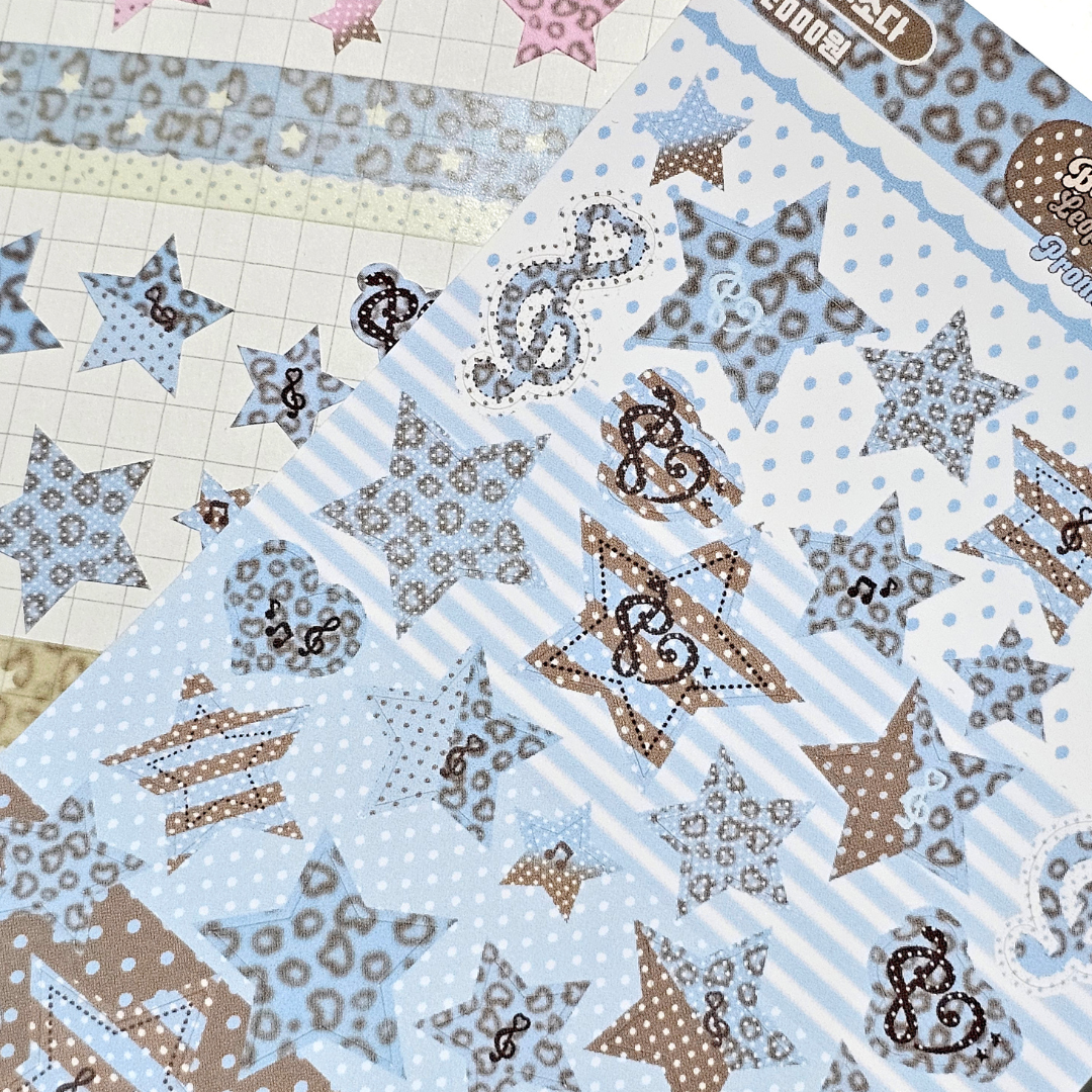 Hipromland Bambi Leopard Star Sticker [6 vars]