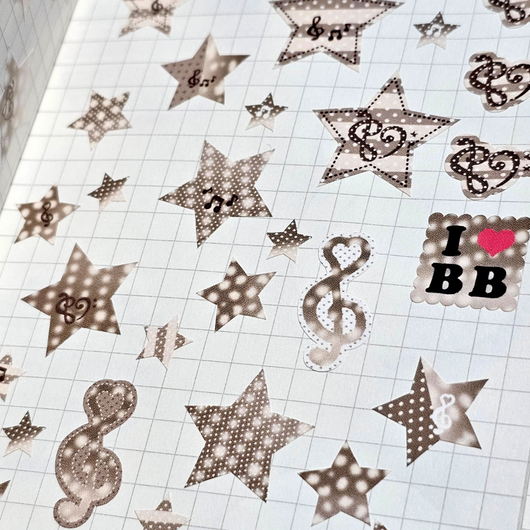 Hipromland Bambi Leopard Star Sticker [6 vars]