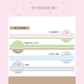 Hipromland Dot curtain Washi Tape (4 vars)